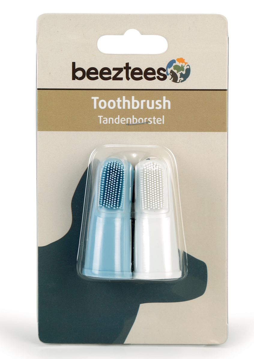 Beeztees -Fingertandbortste- 2pkt